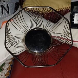 Vintage silver breadbasket